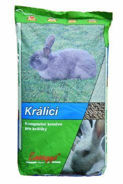 Krmivo pro králíky ENERGYS Klasik granulované 25kg	kg