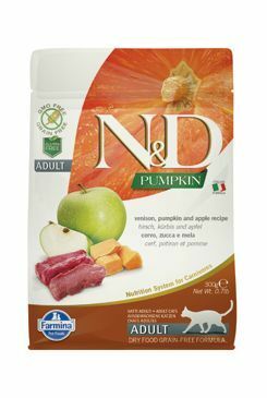 N&D GF Pumpkin CAT Venison&Apple 300g