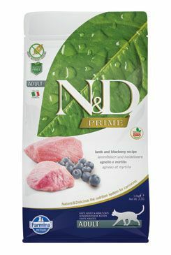 N&D PRIME CAT Adult Lamb&Blueberry 1,5kg