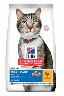 Hill's Fel. Dry Adult Oral Care Chicken 1,5kg