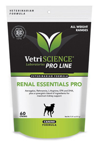 VetriScience Renal Essentials PRO podp.ledvin psi 312g