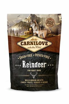 Carnilove Dog Reindeer for Adult  NEW 1,5kg