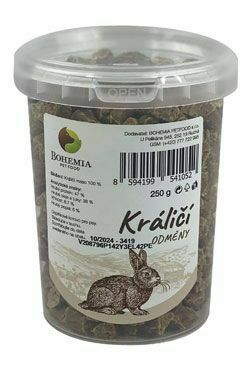 BOHEMIA Odměny Králičí 250g