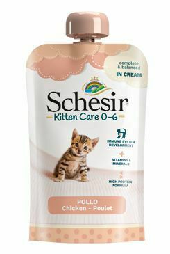 Schesir Cat kapsa Kitten kuře v krému 150g