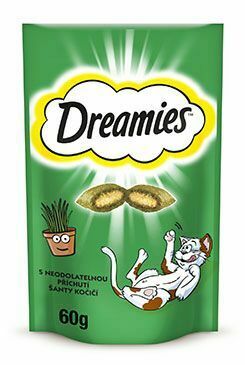 Dreamies kočka pochoutka s catnipem 60g