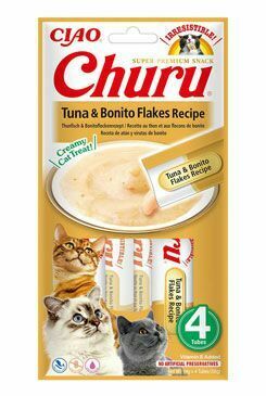 Churu Cat Tuna&Bonito Flakes Recipe 4x14g