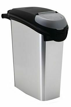 Curver Kontejner na suché krmivo stříbrný 54l 20kg pes