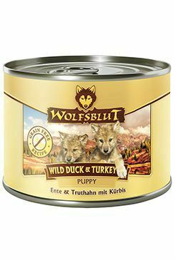 Wolfsblut Dog Puppy Wild Duck&Turkey konz. 200g