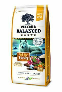 Velxara Balanced FM Dog Adult Monoprot.Turkey&Rice 12kg