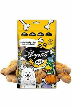 Lyopro DOG poch. mrazem sušené Kachní tlapky s dýní 50g