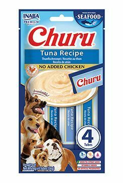 Churu Dog Fish Tuna Recipe 4x14g