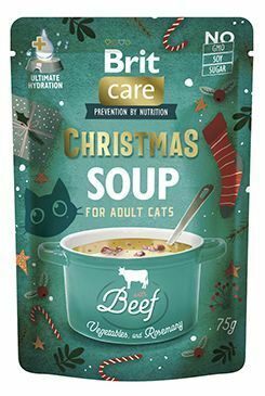 Brit Care Cat Christmas Beef Soup 75g