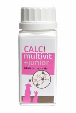 CALCImultivit+junior tablety pro psy a kočky 50tbl