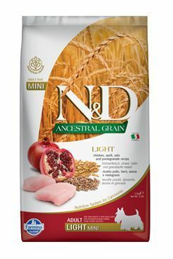 N&D LG DOG Light Mini Chicken&Pomegranate 2,5kg
