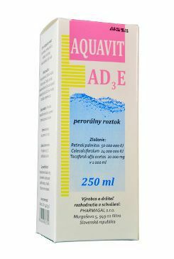 Aquavit AD3E sol 250ml