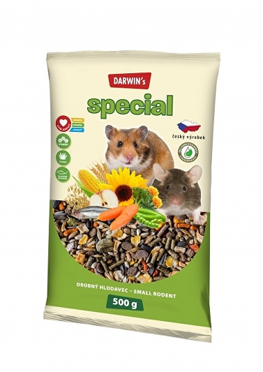 Darwin's drobný hlodavec special 500g