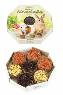 Bezobilné zeleninové senné muffiny LIMARA 350g