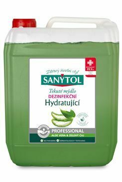 SANYTOL mýdlo hydratující dezinfekční PROFESSIONAL 5l
