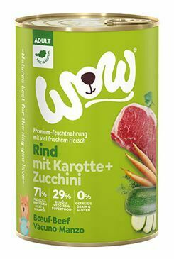 WOW konzerva Adult hovězí s karotkou 400g