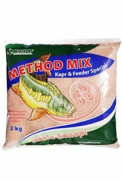 Mikrop Method mix pro ryby žížala - konopí 2kg