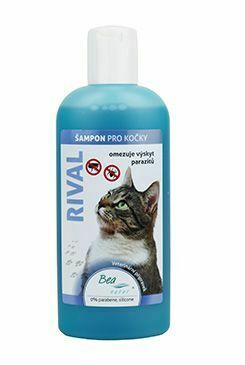 Šampon Bea antiparazitární Rival kočka 200ml
