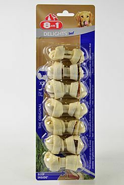 Pochoutka 8in1 Delights Beef Bones XS 7ks