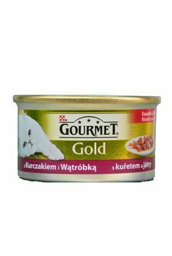 Gourmet Gold konz. kočka pašt. jemná krůta 85g