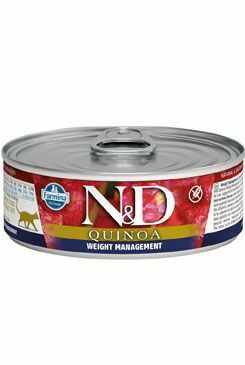 N&D GF CAT QUINOA Weight Management Lamb &Brocolli 80g