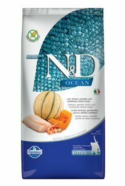 N&D OCEAN CAT Kitten Cod & Shrimp & Pumpkin & Melon 5kg
