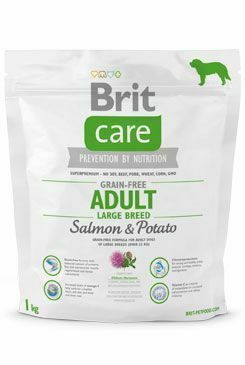 Brit Care Dog Grain-free Adult LB Salmon & Potato 1kg