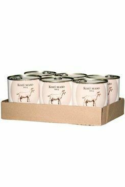 BOHEMIA MASO Kozí ve vlastní šťávě SIX PACK 6x800g