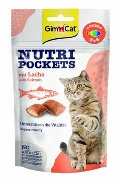 Gimcat Nutri Pockets s lososem  60g