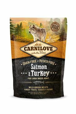 Carnilove Dog Salmon & Turkey for LB Adult  NEW 1,5kg
