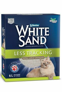 Podestýlka White Sand 6LT/5,1kg Less Tracking