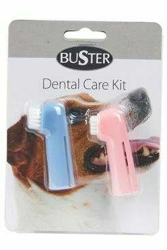 Zubní kartáčky na prst pro psy 2ks BUSTER