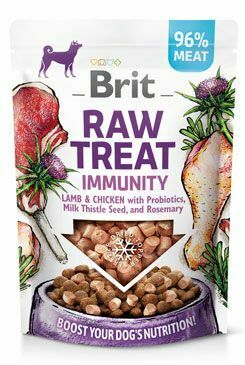 Brit Raw Treat Dog Immunity, Lamb&Chicken 40g