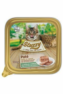 Stuzzy Cat vanička Adult Paté telecí/mrkev 100g