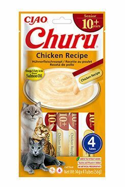 Churu Cat Senior 10+ Chicken Recipe 4x14g