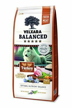 Velxara Balanced FM Dog Senior Monoprot.Turk&Rice 12kg
