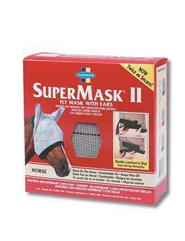 FARNAM Supermask II s ušima vel. HORSE šedo-modrá