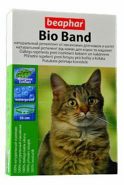 Beaphar Obojek antipar. kočka Bio Band 35cm 1ks