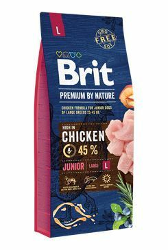 Brit Premium Dog by Nature Junior L 15kg