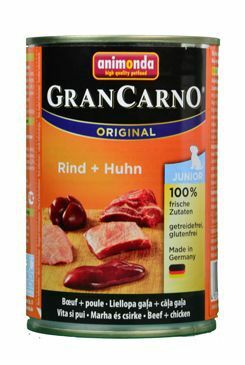 Animonda pes GRANCARNO konz. JUNIOR kuře/hovězí 400g
