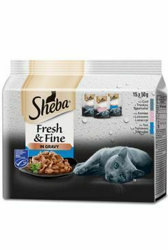 Sheba kapsa Fresh&Fine rybí výběr 15x50g
