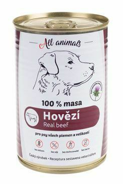All Animals DOG konz. Hovězí mleté 400g