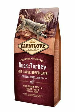 Carnilove Cat LB Duck&Turkey Muscles, Bones, Joints 6kg