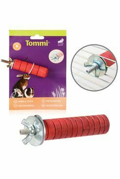 Hračka hlodavec okusovátko S, červené 7cm Tommi