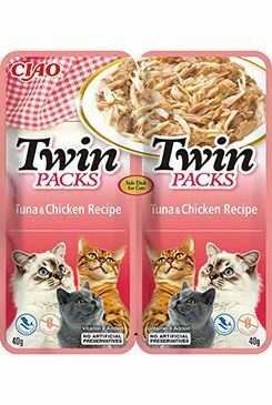 Churu Cat Twin Packs Tuna&Chicken in Broth 2x40g