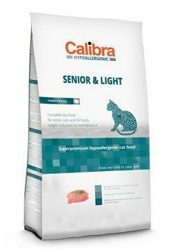 Calibra Cat HA Senior & Light Turkey 2kg NEW