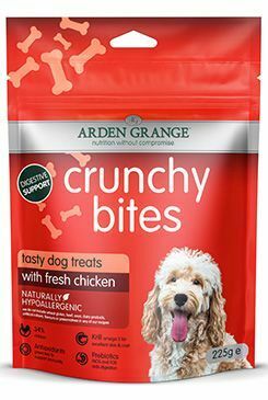 Arden Grange Crunchy Bites with fresh Chicken 225g